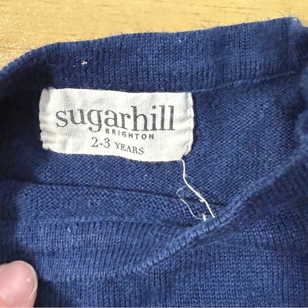 Rare sugarhill Brighton toddler sweater size 2-3 years - Picture 2 of 5